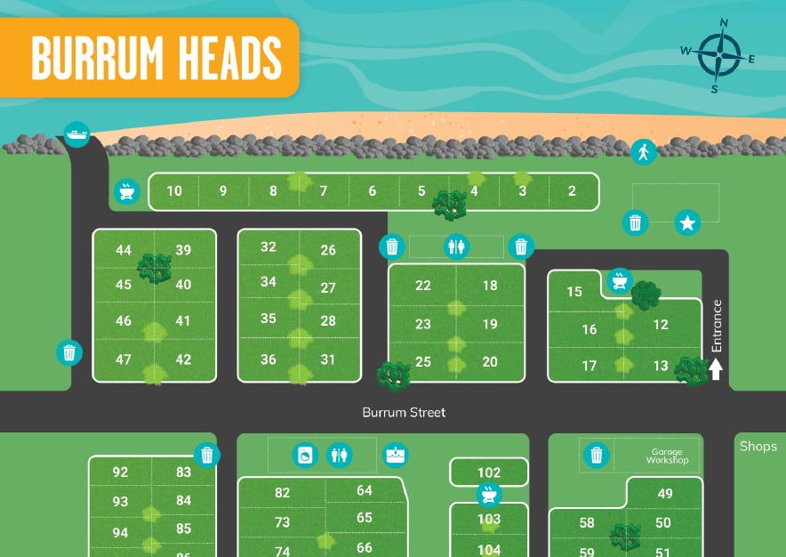 Burrumheads Map 1 